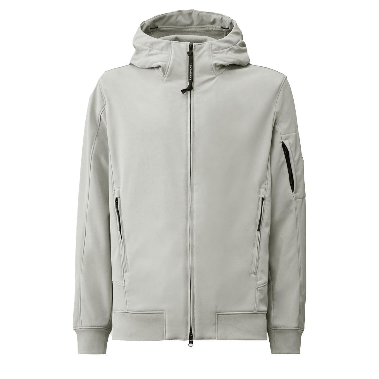 Company Shell-R Lens Hooded Jacket in London Fog – DPUS