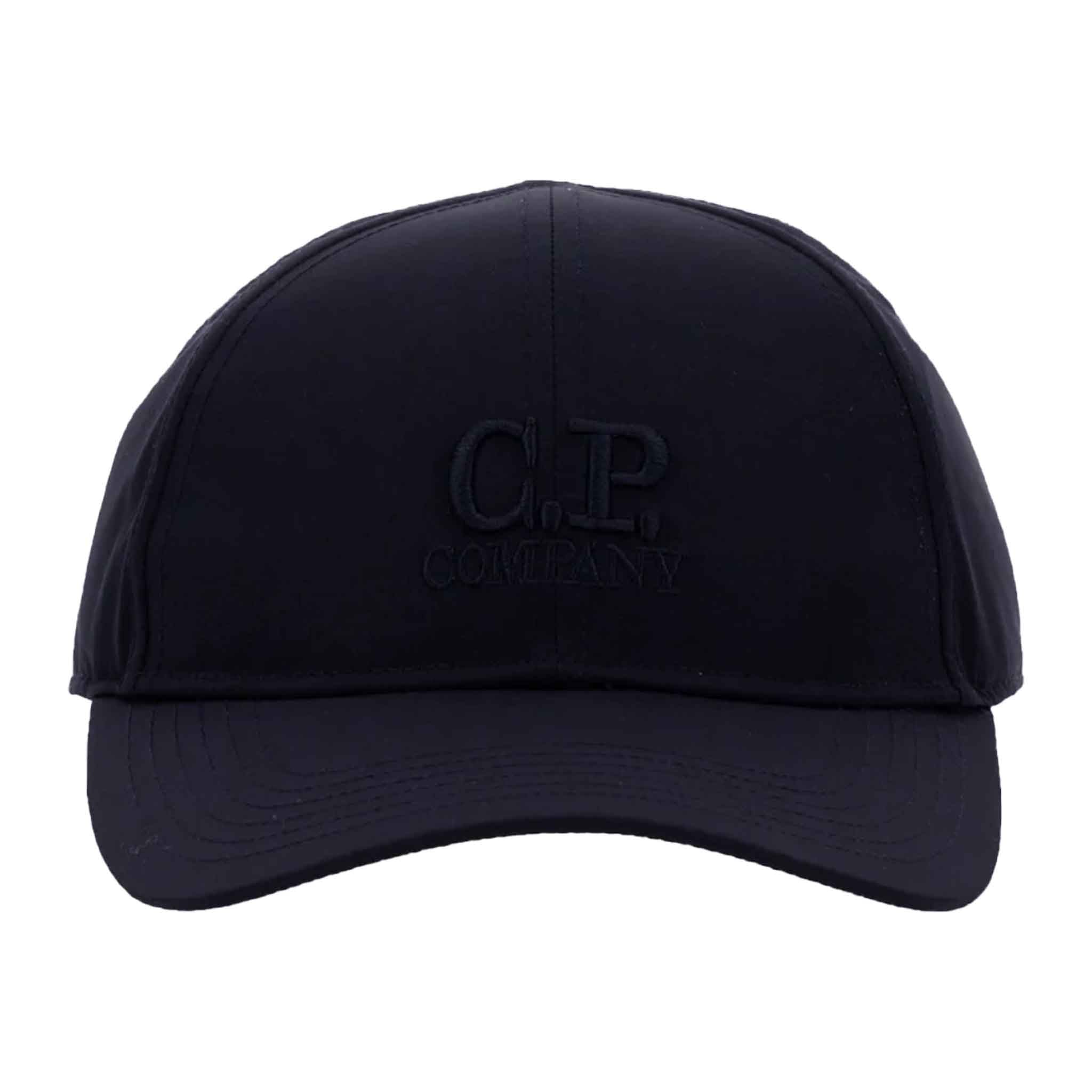 C.P. Company Shell - R Logo Cap in Total Eclipse - Navy BlueHatsC.P. CompanyDPUS Designer Outlet7620943882124C.P. Company Shell - R Logo Cap in Total Eclipse - Navy Blue