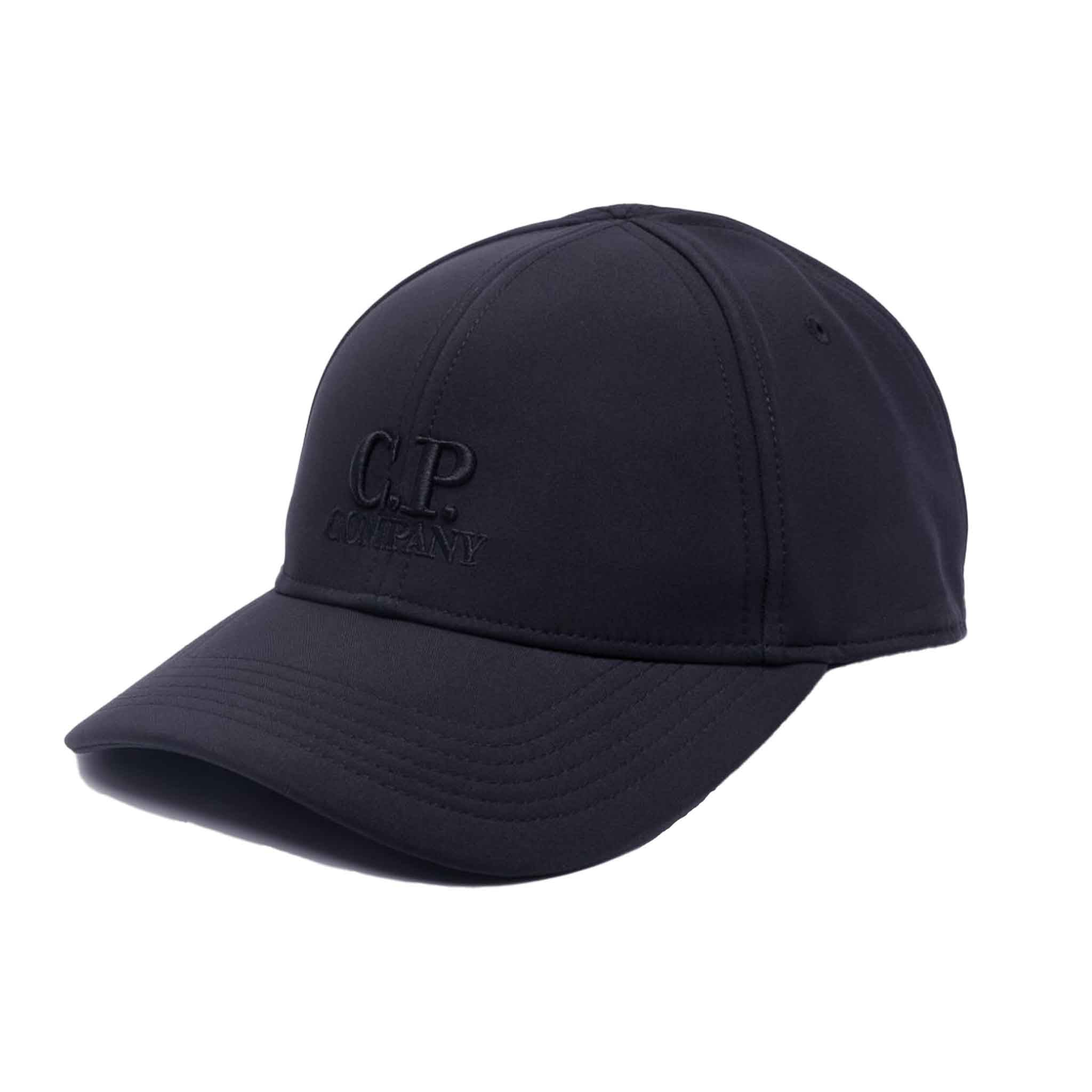 C.P. Company Shell - R Logo Cap in Total Eclipse - Navy BlueHatsC.P. CompanyDPUS Designer Outlet7620943882124C.P. Company Shell - R Logo Cap in Total Eclipse - Navy Blue