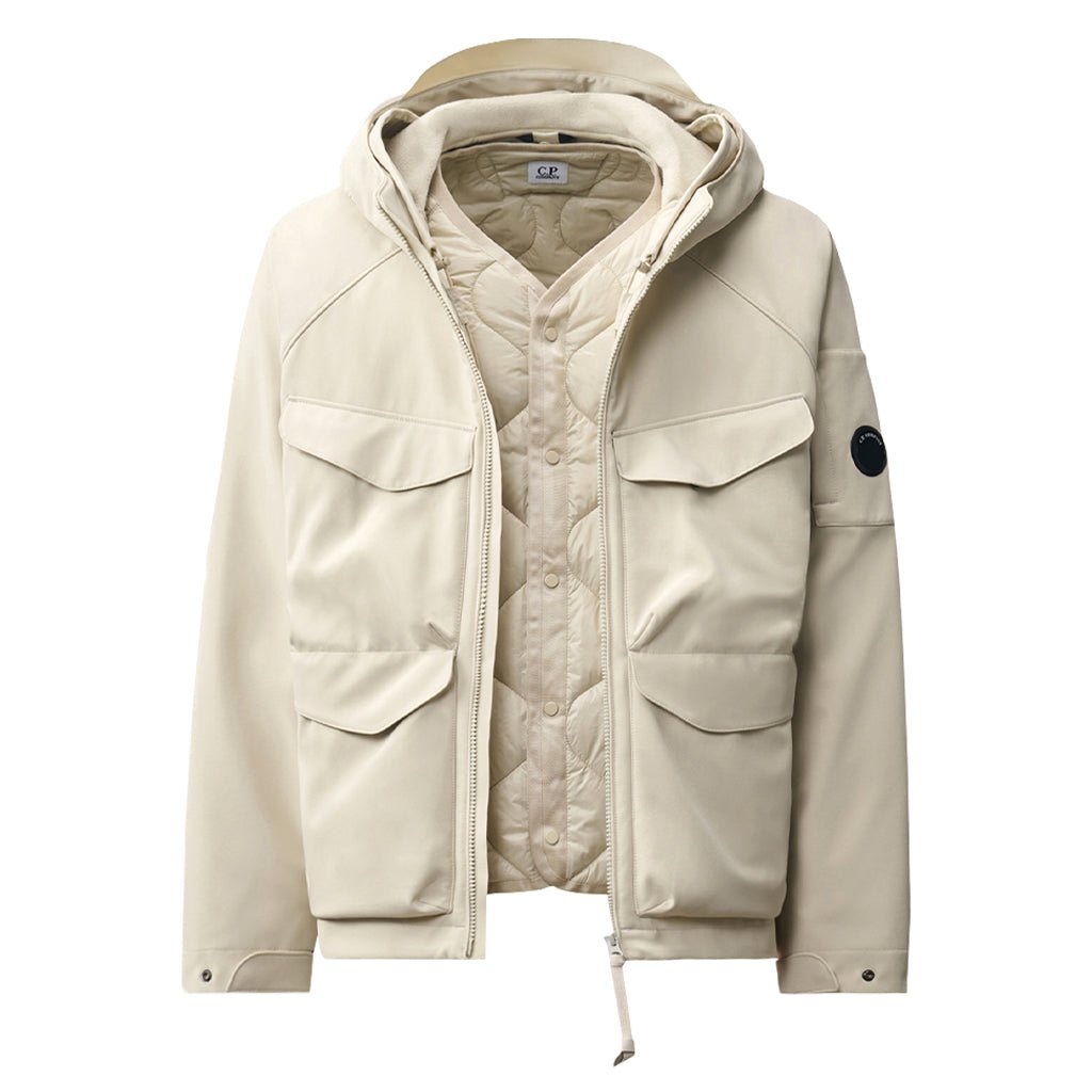 [C.P. Company] Shell - R Long JacketCoats & JacketsC.P. CompanyDPUS Designer Outlet21CMOW004A-006097A-120-S7622792857438Silver BirchS[C.P. Company] Shell - R Long Jacket
