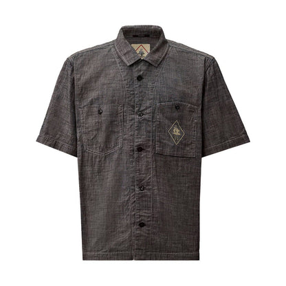 [C.P. Company] Shirts Short Sleeve In Chambray 4.75 OzC.P. CompanyDPUS Designer Outlet7622792776081Washed And Dried + ResineS[C.P. Company] Shirts Short Sleeve In Chambray 4.75 Oz