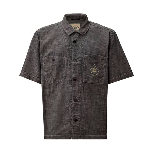 [C.P. Company] Shirts Short Sleeve In Chambray 4.75 OzC.P. CompanyDPUS Designer Outlet7622792776081Washed And Dried + ResineS[C.P. Company] Shirts Short Sleeve In Chambray 4.75 Oz