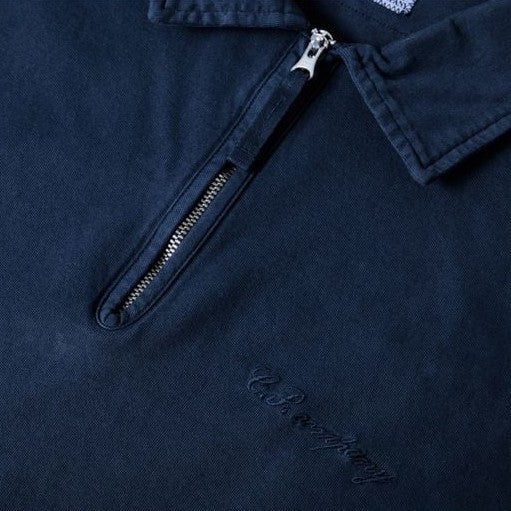 C.P. Company Short Sleeve Half Zip PoloT-ShirtC.P. CompanyDPUS Designer Outlet7622792806795NavySC.P. Company Short Sleeve Half Zip Polo