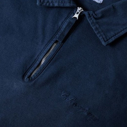 C.P. Company Short Sleeve Half Zip PoloT-ShirtC.P. CompanyDPUS Designer Outlet7622792806795NavySC.P. Company Short Sleeve Half Zip Polo