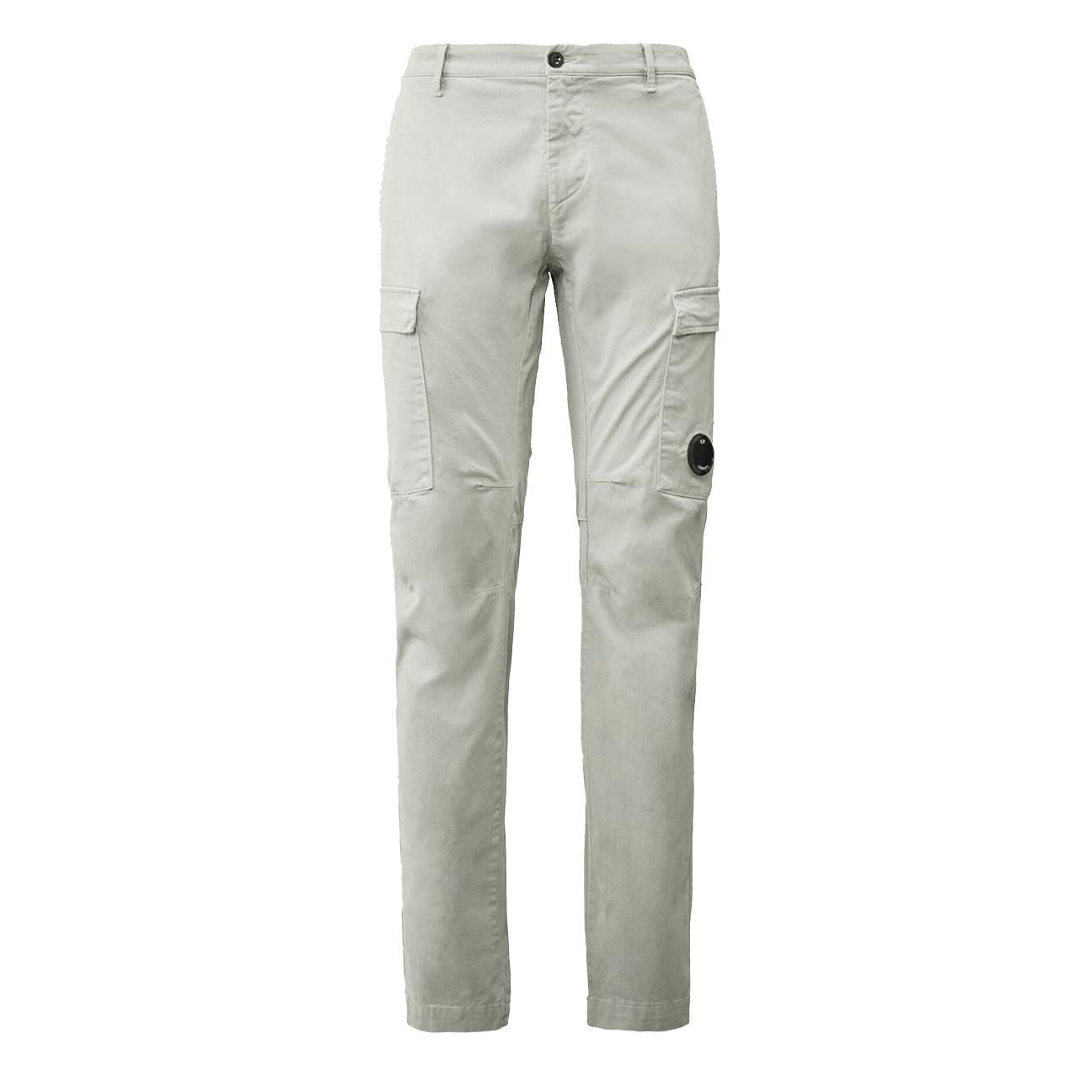 C.P. Company Stretch Sateen Cargo Pant in London Fog
