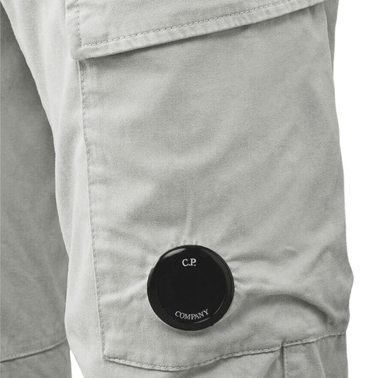 C.P. Company Stretch Sateen Cargo Pant in London Fog