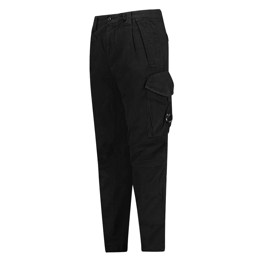 C.P. Company Stretch Sateen Ergonomic Lens Cargo Pants in BlackTrousersC.P. CompanyDPUS762094392819846C.P. Company Stretch Sateen Ergonomic Lens Cargo Pants in Black