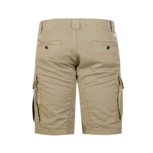 C.P. Company Stretch Sateen Lens Cargo Shorts in Vintage Khaki - BeigeShortsC.P. CompanyDPUS Designer Outlet44C.P. Company Stretch Sateen Lens Cargo Shorts in Vintage Khaki - Beige
