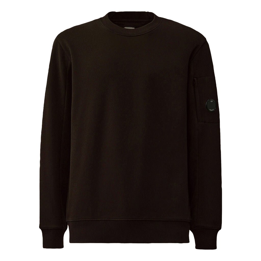 [C.P. Company] Sweatshirts Crew Neck In Diagonal Raised FleeceKnitwearC.P. CompanyDPUS Designer Outlet7622792397651BlackS[C.P. Company] Sweatshirts Crew Neck In Diagonal Raised Fleece