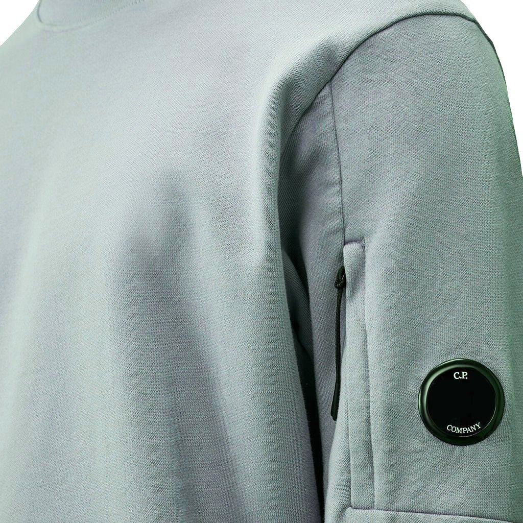 [C.P. Company] Sweatshirts Crew Neck In Diagonal Raised FleeceKnitwearC.P. CompanyDPUS Designer OutletSilver BlueXS[C.P. Company] Sweatshirts Crew Neck In Diagonal Raised Fleece