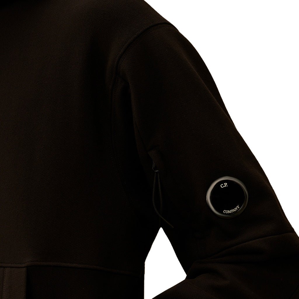 [C.P. Company] Sweatshirts Hooded Open In Diagonal Raised FleeceHoodies & Zip - UpsC.P. CompanyDPUS Designer Outlet7622792398351BlackS[C.P. Company] Sweatshirts Hooded Open In Diagonal Raised Fleece