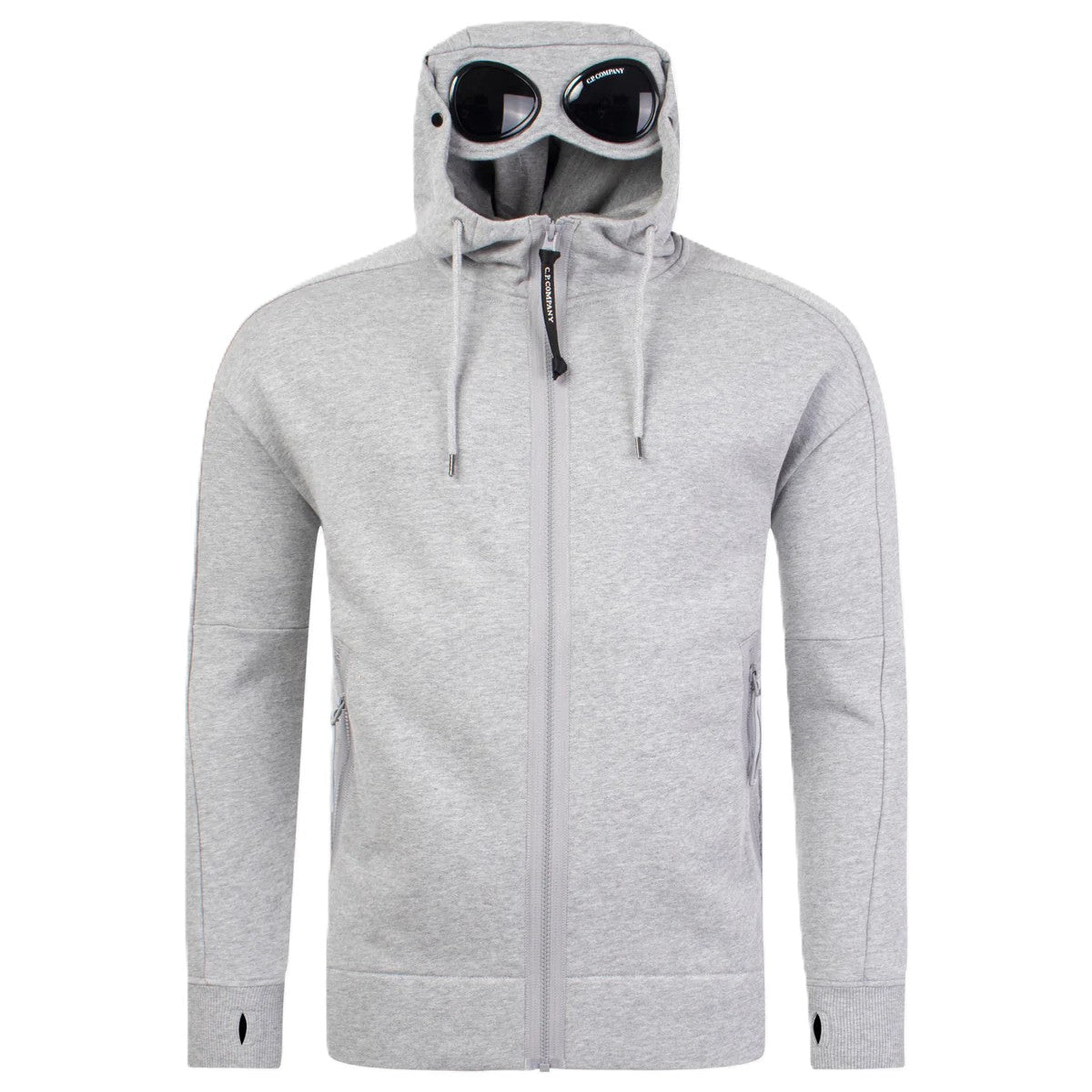 C.P. Company Sweatshirts - Hooded OpenHoodies & Zip-UpsC.P. CompanyDPUS Designer Outlet7620943475081Grey MelangeXSC.P. Company Sweatshirts - Hooded Open