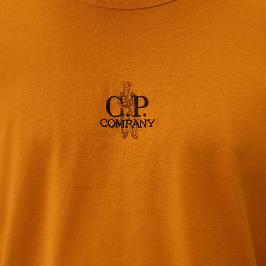 [C.P. Company] T-Shirts Short Sleeve In 1020 JerseyT-ShirtC.P. CompanyDPUS Designer Outlet7622792814493Desert SunS[C.P. Company] T-Shirts Short Sleeve In 1020 Jersey