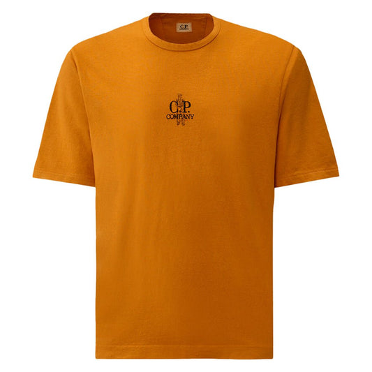 [C.P. Company] T-Shirts Short Sleeve In 1020 JerseyT-ShirtC.P. CompanyDPUS Designer Outlet7622792814493Desert SunS[C.P. Company] T-Shirts Short Sleeve In 1020 Jersey