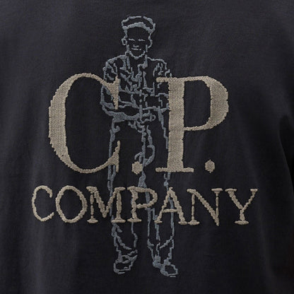 [C.P. Company] T-Shirts Short Sleeve In 1020 JerseyT-ShirtC.P. CompanyDPUS Designer Outlet7622792814639Midnight NavyS[C.P. Company] T-Shirts Short Sleeve In 1020 Jersey