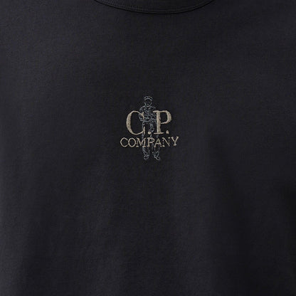 [C.P. Company] T-Shirts Short Sleeve In 1020 JerseyT-ShirtC.P. CompanyDPUS Designer Outlet7622792814639Midnight NavyS[C.P. Company] T-Shirts Short Sleeve In 1020 Jersey