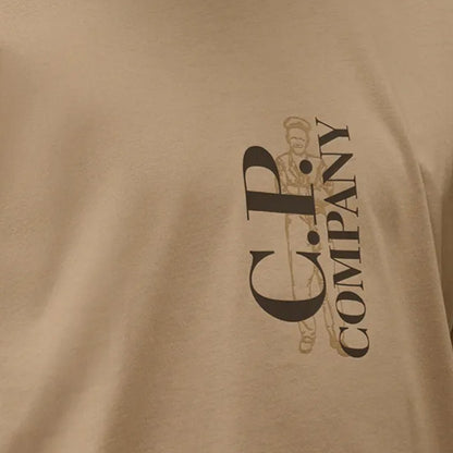 [C.P. Company] T-Shirts Short Sleeve In Jersey 30/1T-ShirtC.P. CompanyDPUS Designer Outlet7622792769786DoveXS[C.P. Company] T-Shirts Short Sleeve In Jersey 30/1