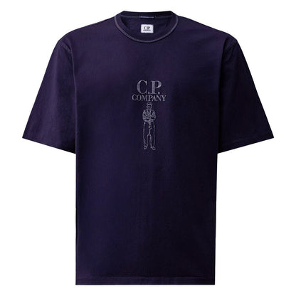 [C.P. Company] T-Shirts Short Sleeve In Jersey 30/2 T. PezzaT-ShirtC.P. CompanyDPUS Designer OutletNavyXS[C.P. Company] T-Shirts Short Sleeve In Jersey 30/2 T. Pezza