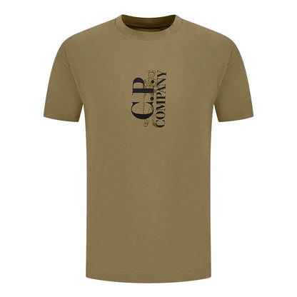 [C.P. Company] Vertical Logo T-Shirt in Fallen RockT-ShirtsC.P. CompanyDPUS Designer Outlet7622792460492S[C.P. Company] Vertical Logo T-Shirt in Fallen Rock