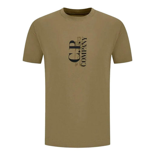 [C.P. Company] Vertical Logo T-Shirt in Fallen RockT-ShirtsC.P. CompanyDPUS Designer Outlet7622792460492S[C.P. Company] Vertical Logo T-Shirt in Fallen Rock