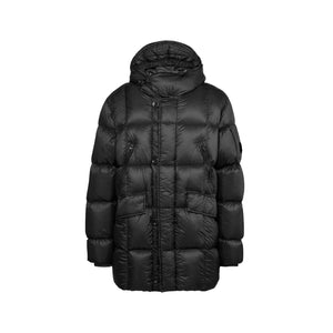 C.P. Company D.D. Shell Hooded Down Parka in Black