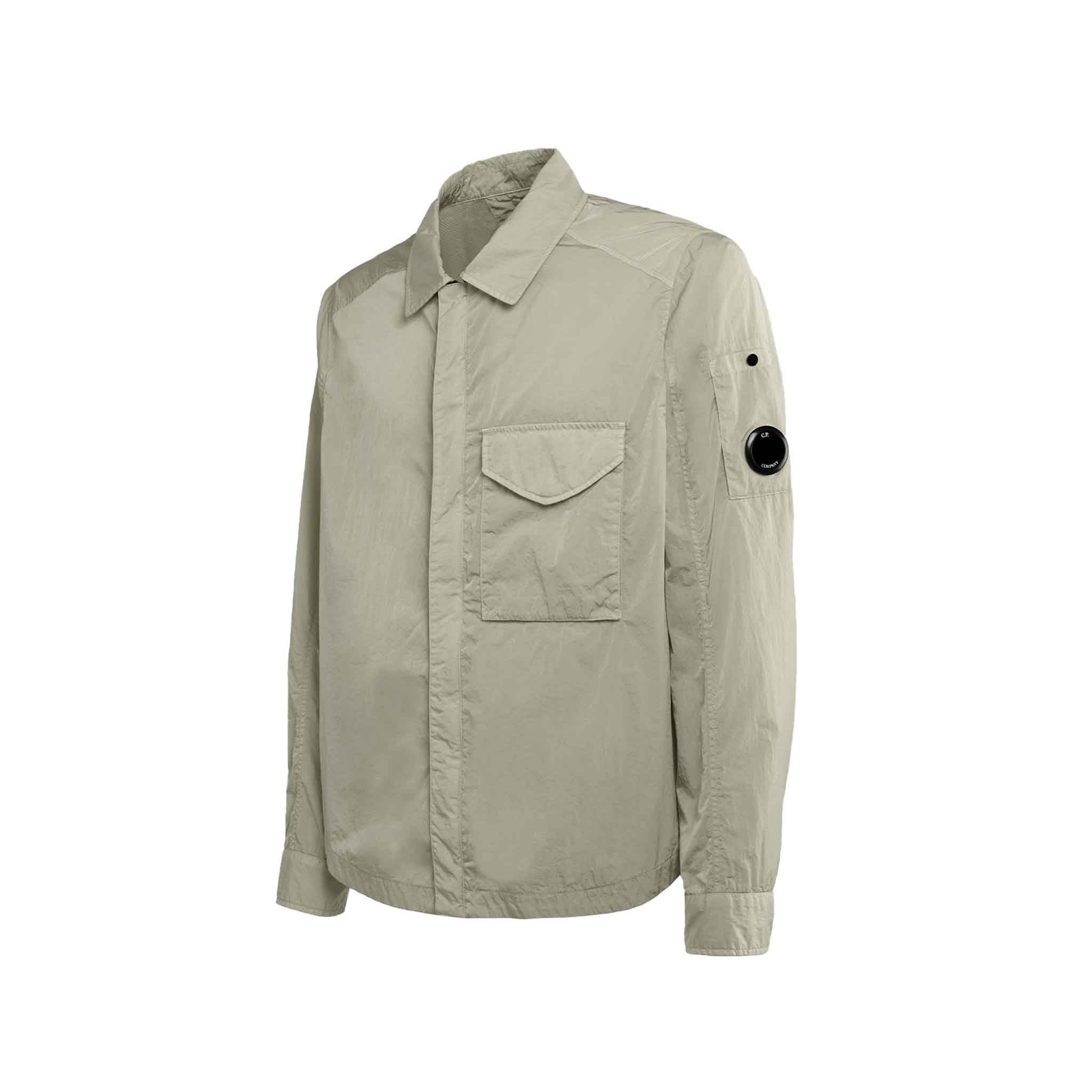 Stone island outlet chrome overshirt