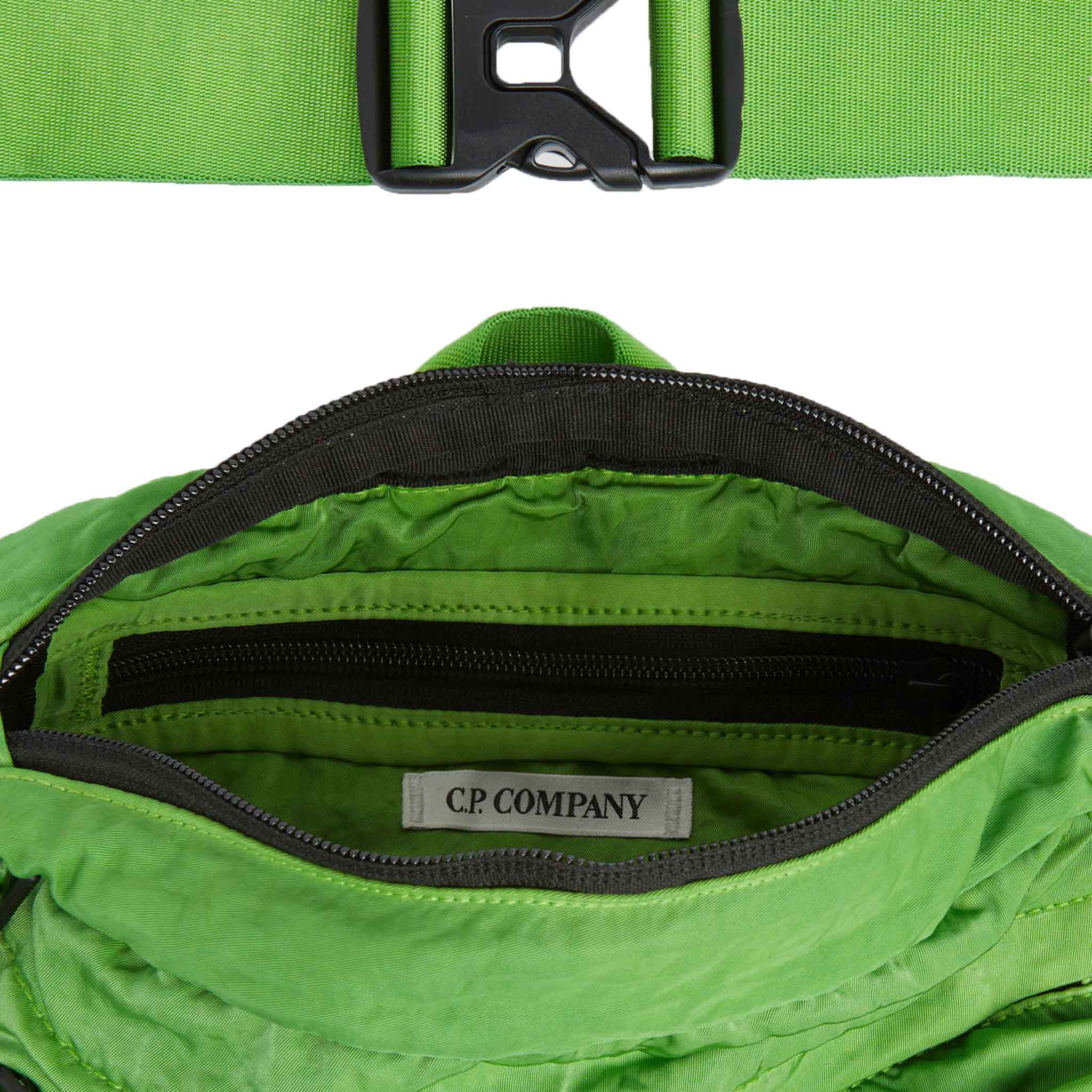 C.P. Company Nylon B Crossbody Pack in Classic Green