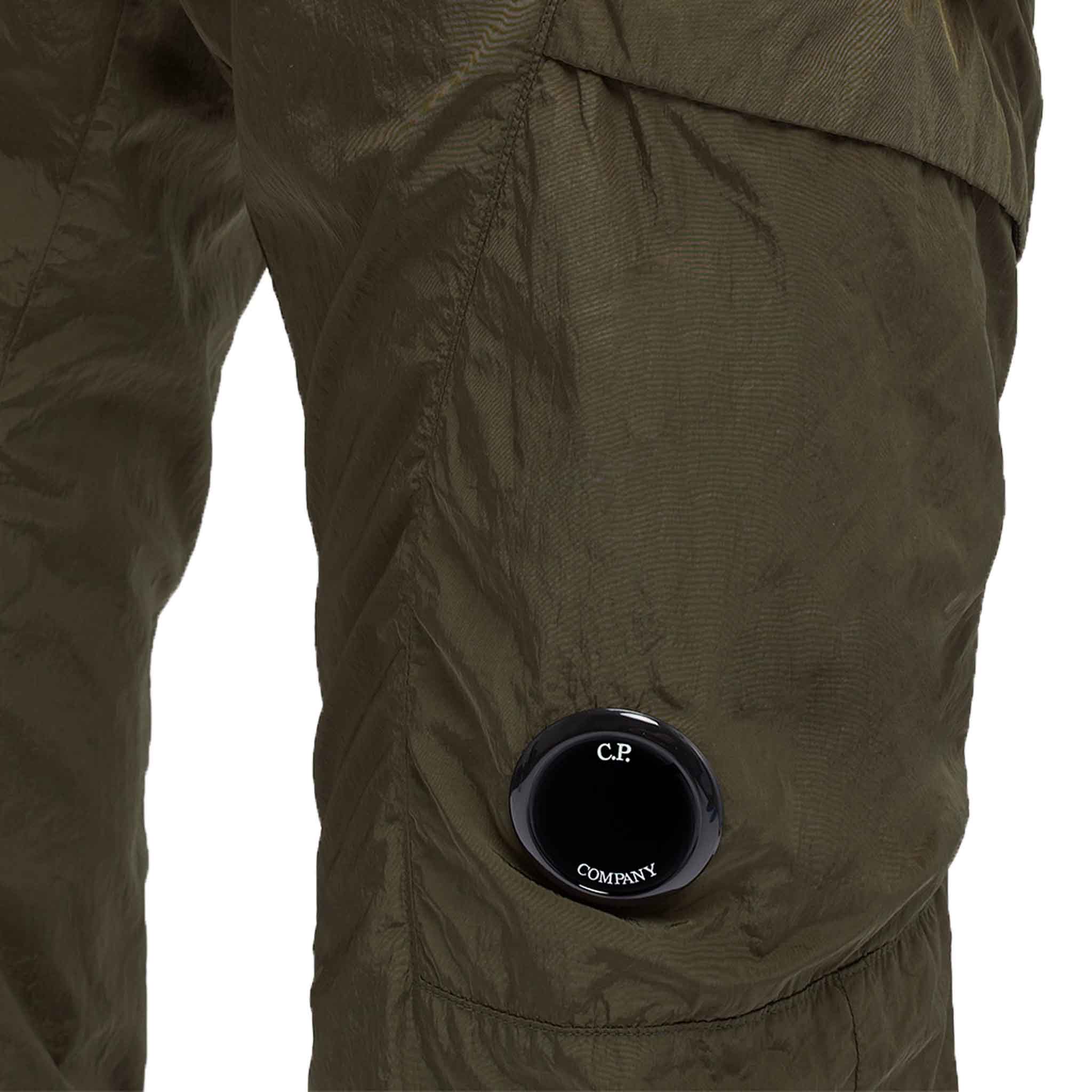 C.P. Company Chrome-R Pants in Olive Night- Green