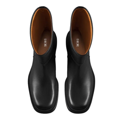 [Dior] Carlo Square Toe BootsBootsDiorDPUS Designer Outlet3B0317ZMPH900413617061304014Black41[Dior] Carlo Square Toe Boots