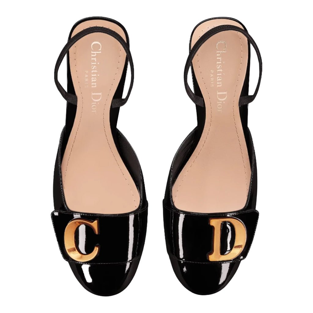 [Dior] C'Est Slingback PumpHeelsDiorDPUS Designer OutletKCV073VNI9003553617061027302Black35.5[Dior] C'Est Slingback Pump