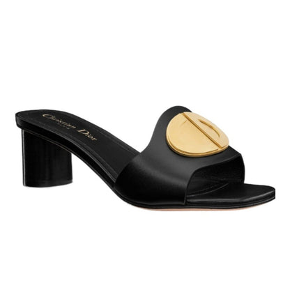 [Dior] Forever Heeled SlideShoesDiorDPUS Designer OutletKCQ932VEA900343617062710753Black34[Dior] Forever Heeled Slide