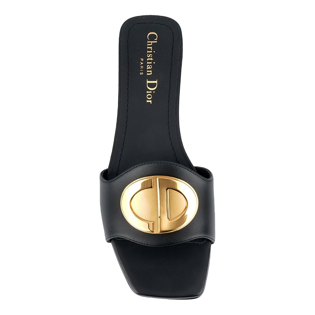 [Dior] Forever Heeled SlideShoesDiorDPUS Designer OutletKCQ932VEA900343617062710753Black34[Dior] Forever Heeled Slide
