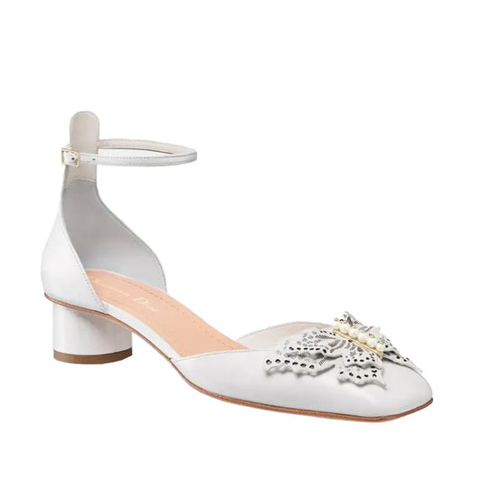 [Dior] Tale Pump BallerineShoesDiorDPUS Designer OutletKCB851VSO10W4153617062808184White41.5[Dior] Tale Pump Ballerine