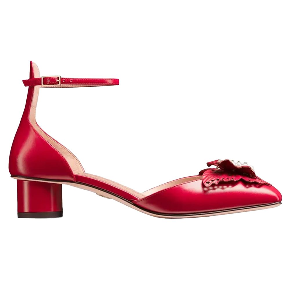 [Dior] Tale Pump BallerineShoesDiorDPUS Designer OutletKCB851VSO54R353617062612361Red35[Dior] Tale Pump Ballerine
