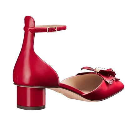 [Dior] Tale Pump BallerineShoesDiorDPUS Designer OutletKCB851VSO54R353617062612361Red35[Dior] Tale Pump Ballerine