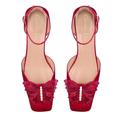[Dior] Tale Pump BallerineShoesDiorDPUS Designer OutletKCB851VSO54R353617062612361Red35[Dior] Tale Pump Ballerine