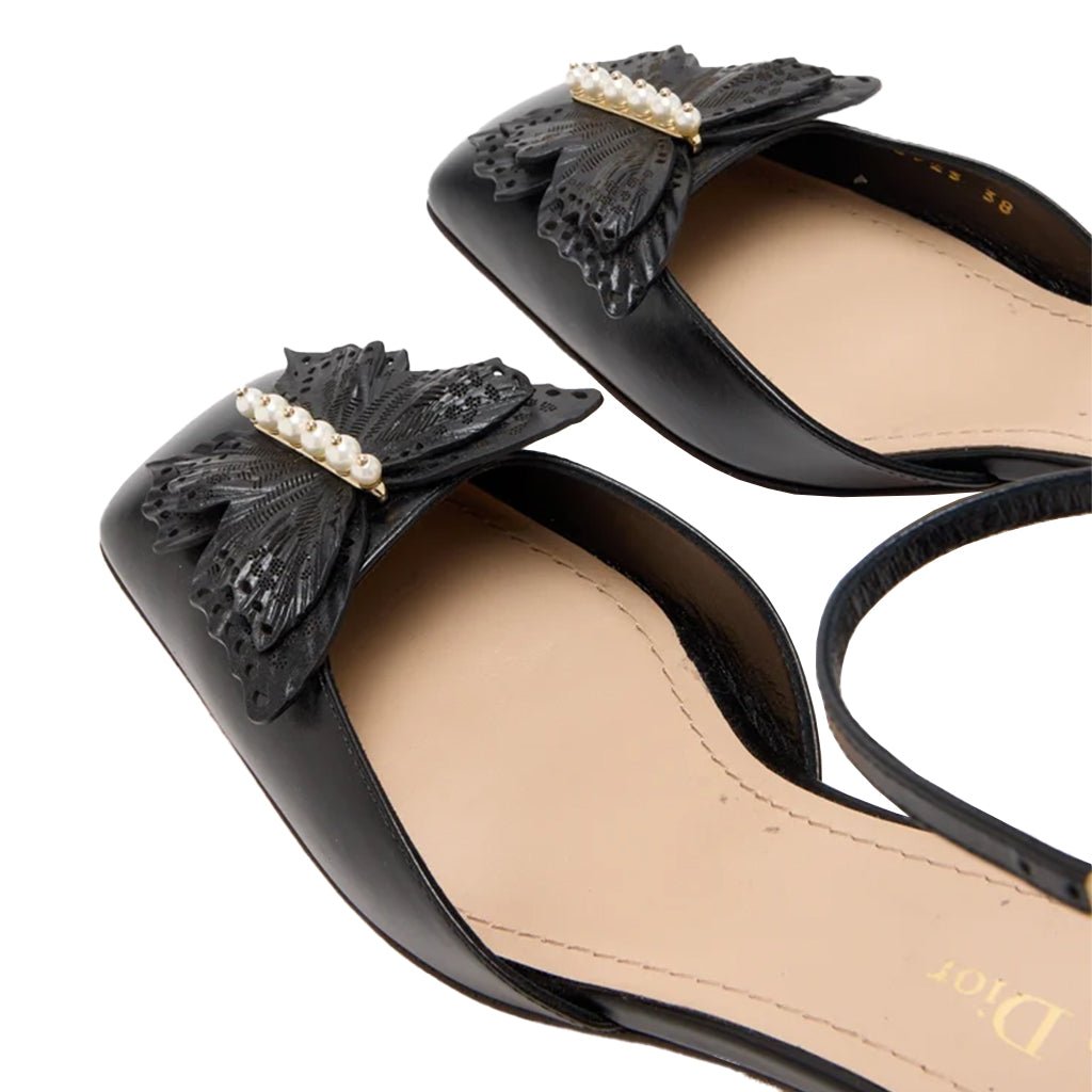 [Dior] Tale Pump BallerineShoesDiorDPUS Designer OutletKCB851VSO9003453617062713822Black34.5[Dior] Tale Pump Ballerine