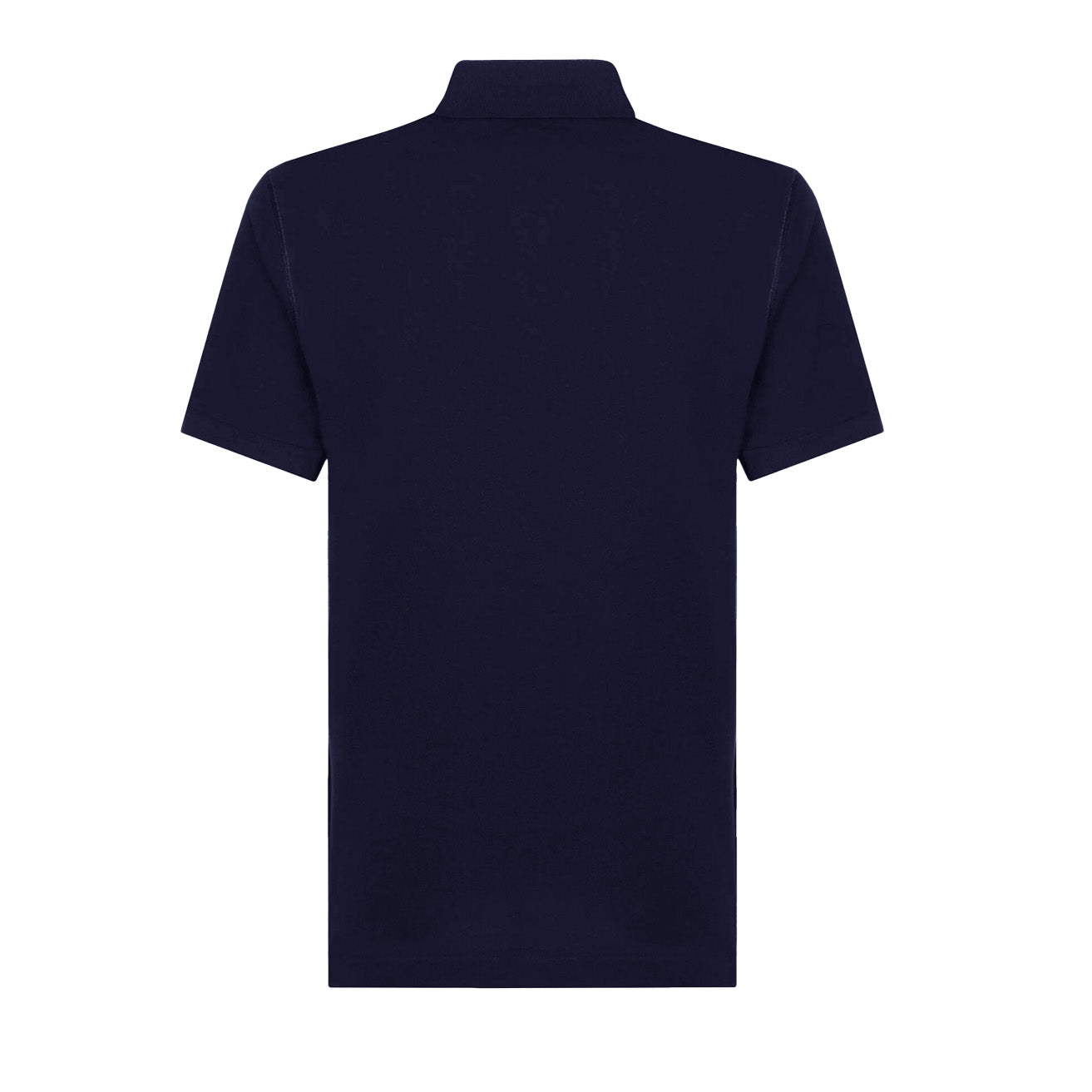 Dolce & Gabbana Plaque Cotton Pique Polo Shirt in NavyPolosDolce & GabbanaDPUS8059579352975SDolce & Gabbana Plaque Cotton Pique Polo Shirt in Navy