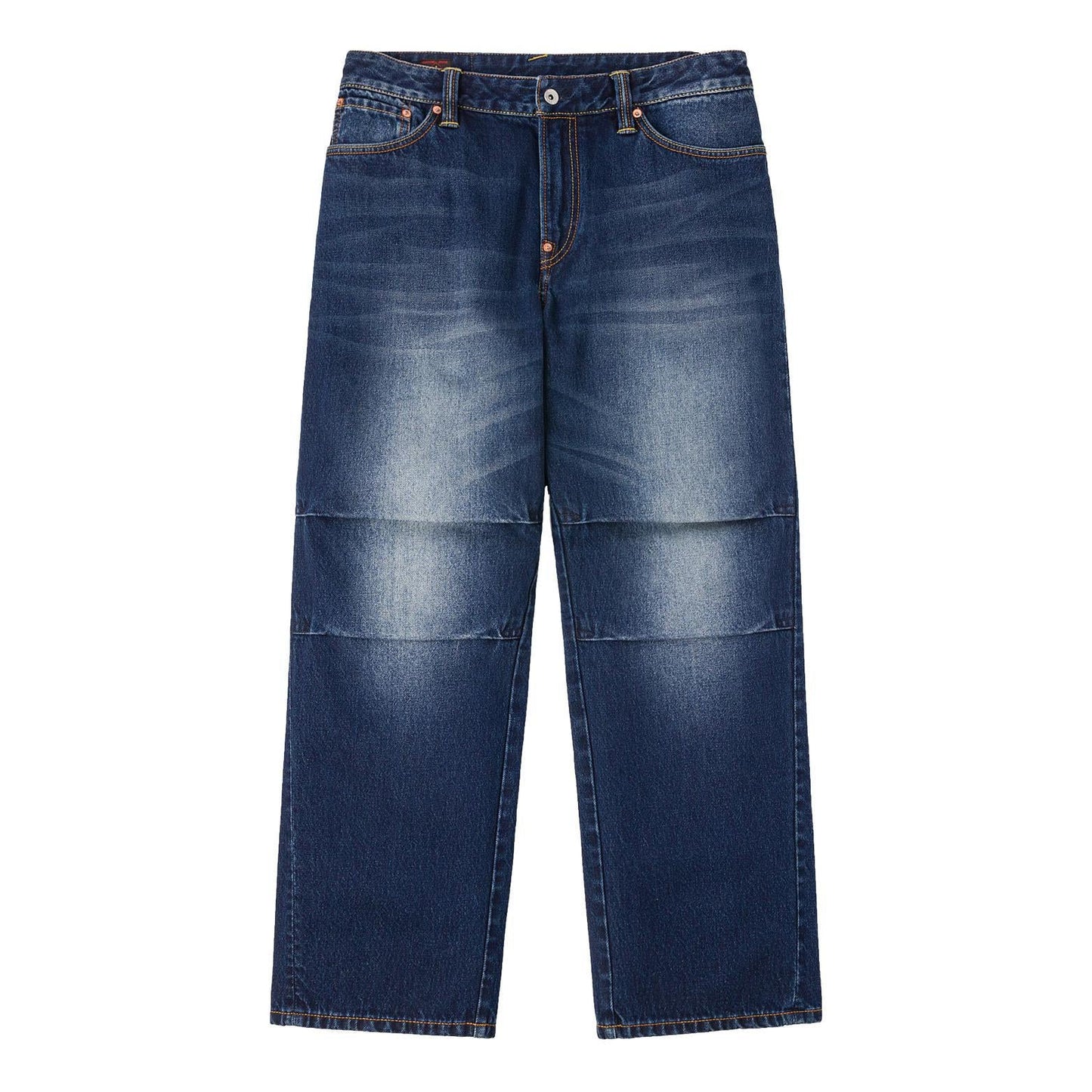 Evisu 3D Painted Seagull Denim Jeans in IndigoTrousersDPUS Designer OutletDPUS Designer Outlet2000294523047SEvisu 3D Painted Seagull Denim Jeans in Indigo