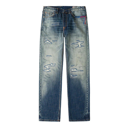 Evisu 7 - Pocked Washed Jeans W/ Emb. Seagull in IndigoTrousersDPUS Designer OutletDPUS Designer Outlet200029225810129Evisu 7 - Pocked Washed Jeans W/ Emb. Seagull in Indigo