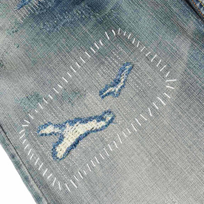 Evisu 7 - Pocked Washed Jeans W/ Emb. Seagull in IndigoTrousersDPUS Designer OutletDPUS Designer Outlet200029225810129Evisu 7 - Pocked Washed Jeans W/ Emb. Seagull in Indigo