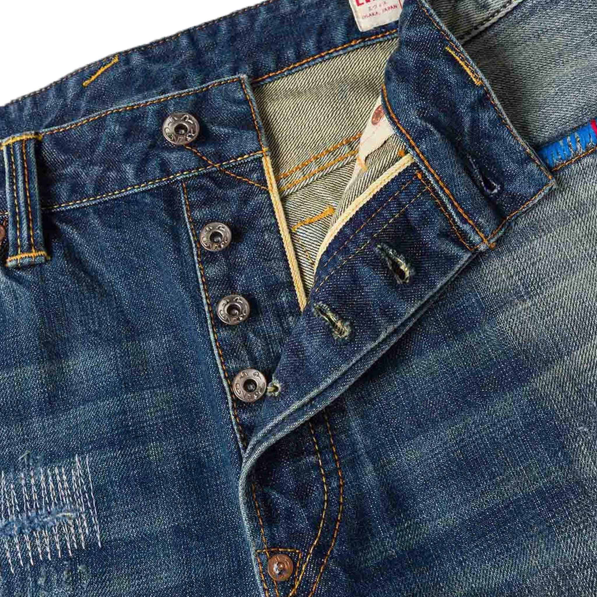 Evisu 7 - Pocked Washed Jeans W/ Emb. Seagull in IndigoTrousersDPUS Designer OutletDPUS Designer Outlet200029225810129Evisu 7 - Pocked Washed Jeans W/ Emb. Seagull in Indigo
