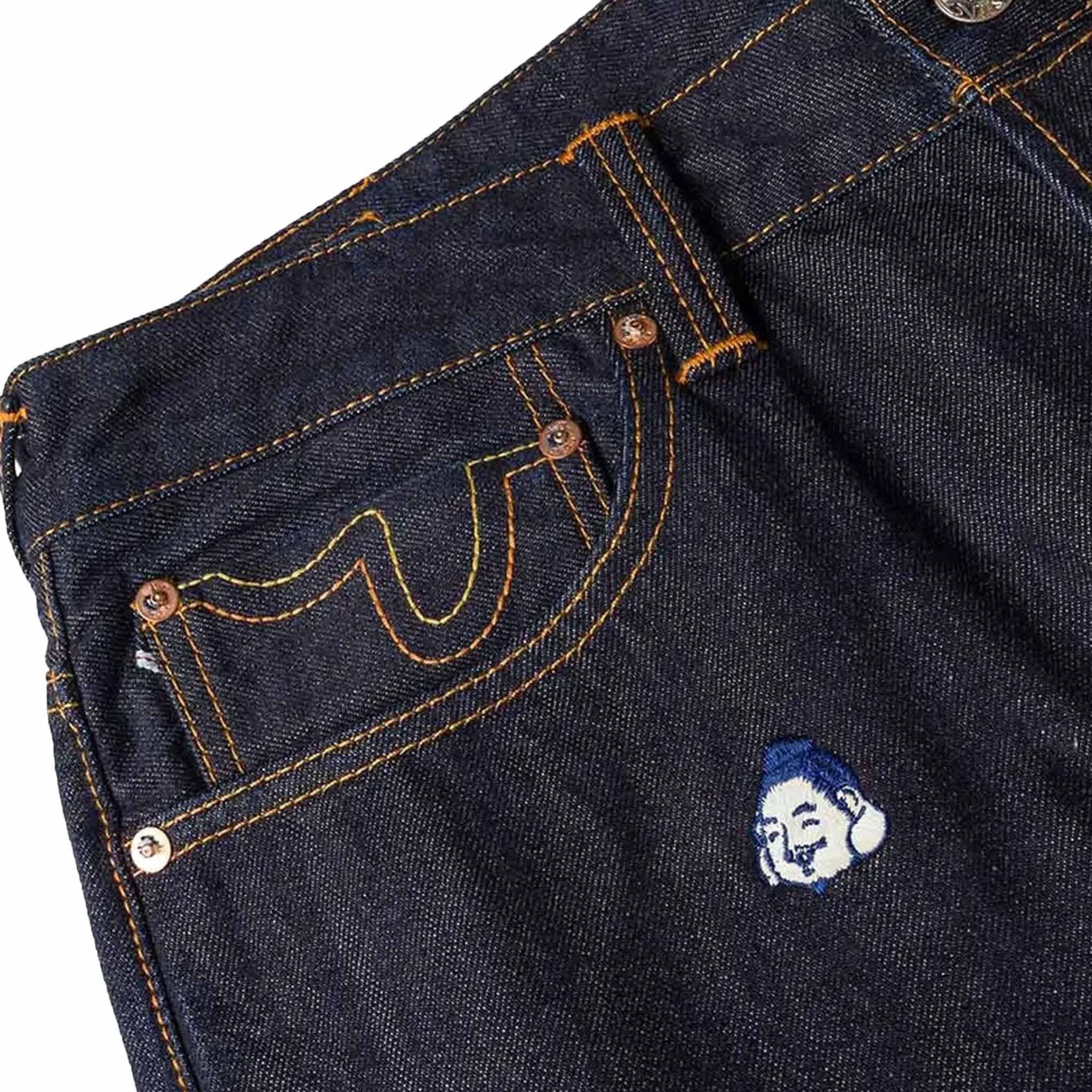 Evisu Ao Embroidery Jeans in IndigoTrousersDPUS Designer OutletDPUS Designer Outlet200029226010429Evisu Ao Embroidery Jeans in Indigo