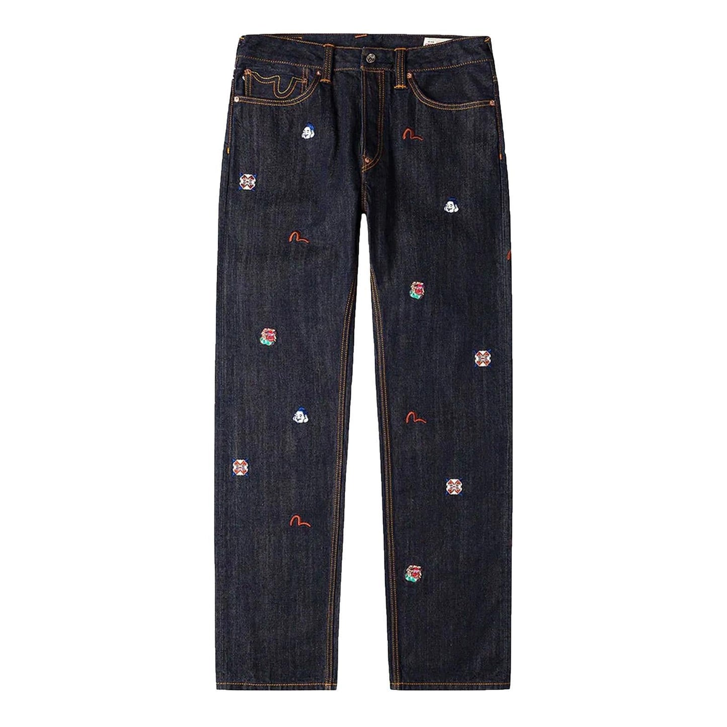 Evisu Ao Embroidery Jeans in IndigoTrousersDPUS Designer OutletDPUS Designer Outlet200029226010429Evisu Ao Embroidery Jeans in Indigo