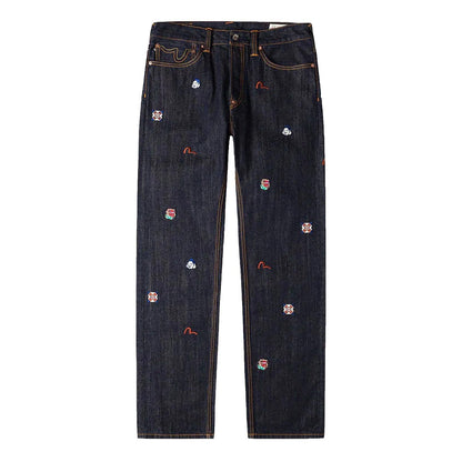 Evisu Ao Embroidery Jeans in IndigoTrousersDPUS Designer OutletDPUS Designer Outlet200029226010429Evisu Ao Embroidery Jeans in Indigo