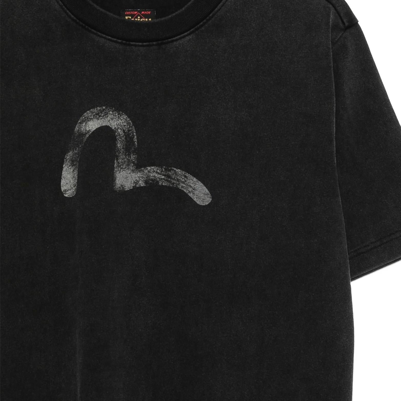 Evisu Evisu Osaka T-Shirt in BlackT-ShirtsDPUS Designer OutletDPUS Designer Outlet2000292284049SEvisu Evisu Osaka T-Shirt in Black