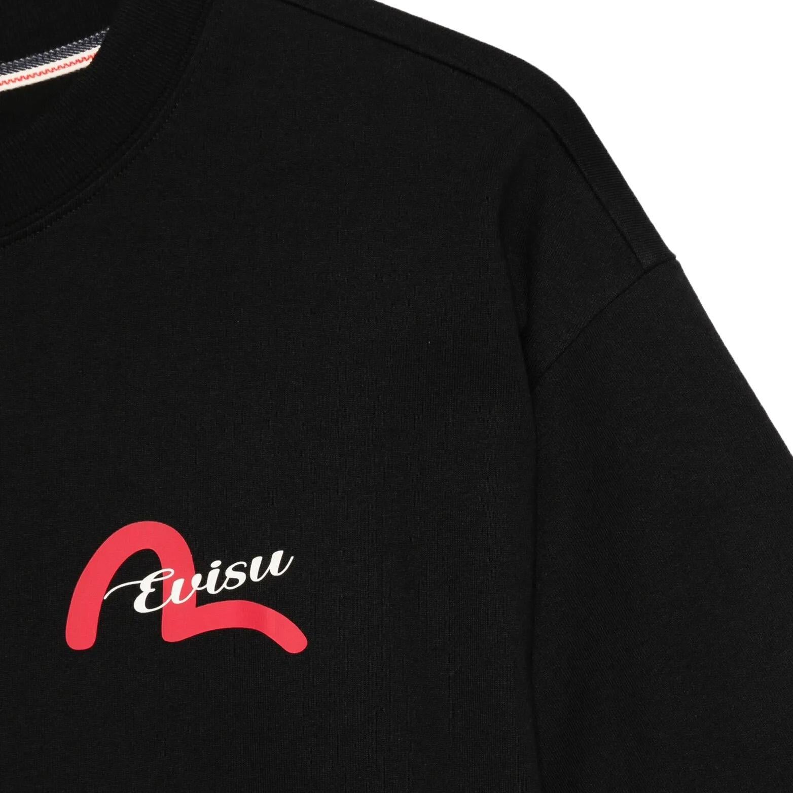 Evisu Gh Printed T-Shirt in BlackT-ShirtsDPUS Designer OutletDPUS Designer Outlet2000292271049SEvisu Gh Printed T-Shirt in Black