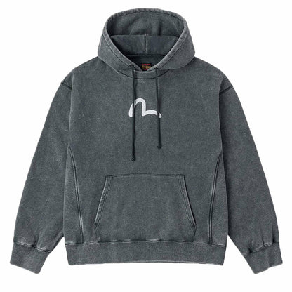 Evisu Heavy Weight Rib Panel Hoodie in Light GreyHoodies & Zip - UpsEvisuDPUS Designer Outlet2000292305041SEvisu Heavy Weight Rib Panel Hoodie in Light Grey