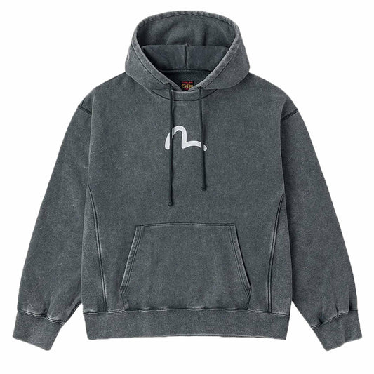 Evisu Heavy Weight Rib Panel Hoodie in Light GreyHoodies & Zip - UpsEvisuDPUS Designer Outlet2000292305041SEvisu Heavy Weight Rib Panel Hoodie in Light Grey