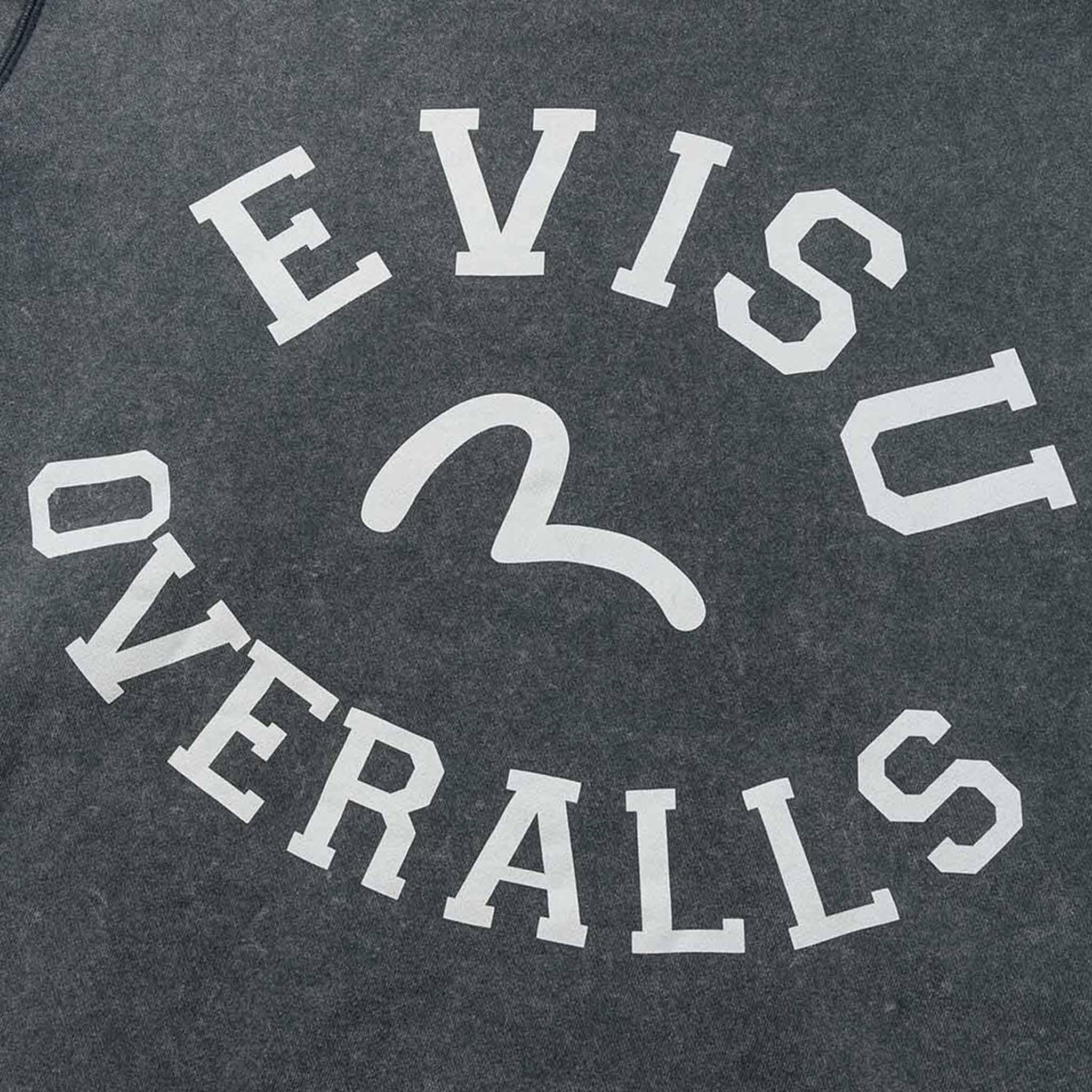 Evisu Heavy Weight Rib Panel Hoodie in Light GreyHoodies & Zip - UpsEvisuDPUS Designer Outlet2000292305041SEvisu Heavy Weight Rib Panel Hoodie in Light Grey
